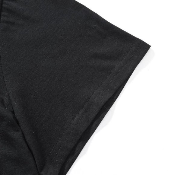 Black Mens Tee Shirt - Picture 4 of 5